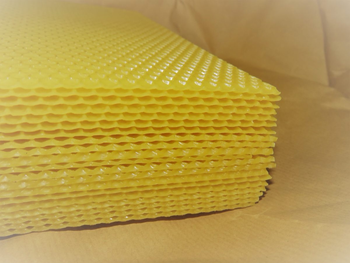 Mittelwand Dadant US Brutraum 418mm x 257mm